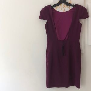 NWT Tibi Silk Open Back Dress